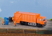 MiNis LC97001 - N - MiNiScene Müllabfuhr mit Figuren neutral